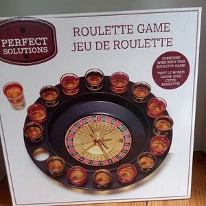 Roulette Shot Glass Drinking Game Set
